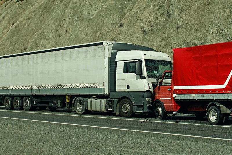 Truck accident